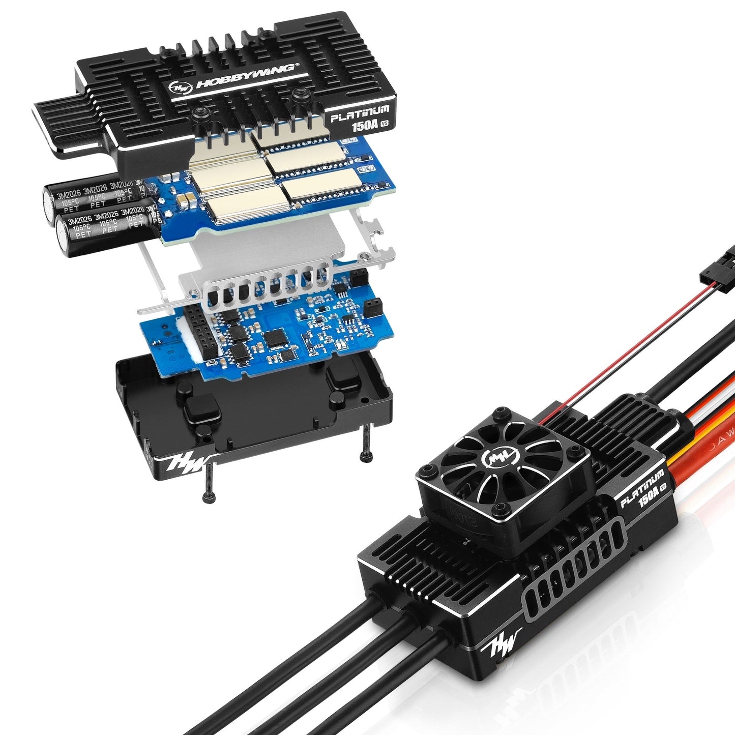 Platnium Pro 150A-V5, Brushless ESC