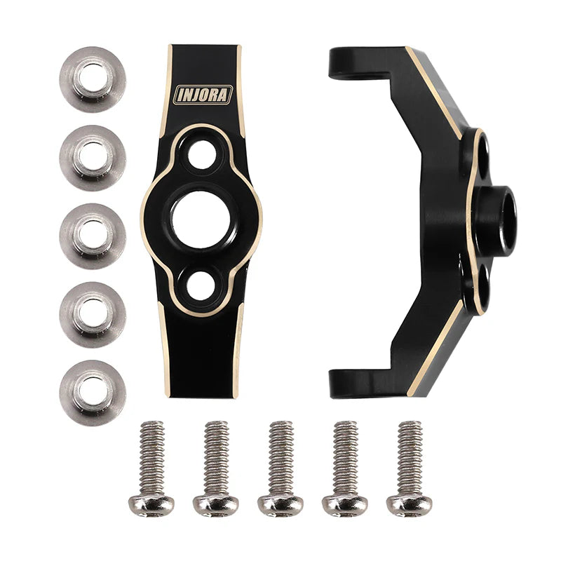 INJORA Black Brass C Hub for 1/18 TRX4M