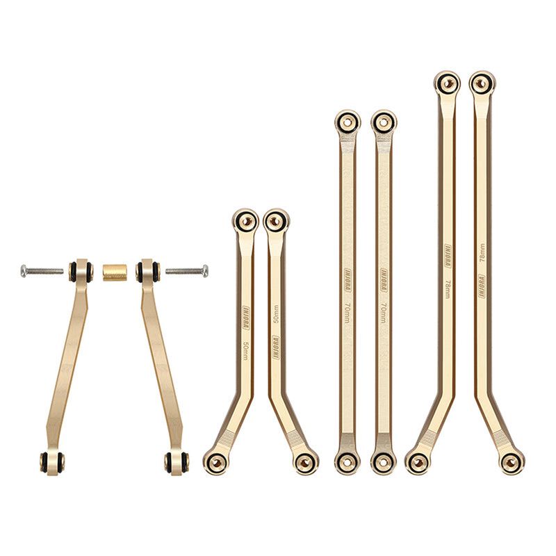 Injora Brass Chassis Links for SCX24 Jeep Gladiator
