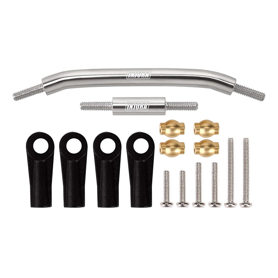 Injora Stainless Steel Steering Links for SCX24