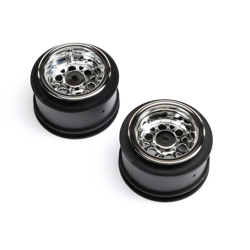 Losi Rear Wheel Set, 1.7"/2.2": 22S Sprint