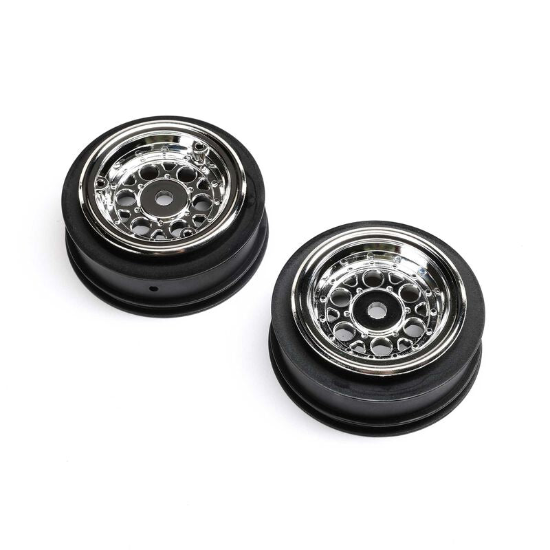 Losi Front Wheel Set, 1.7"/2.2": 22S Sprint