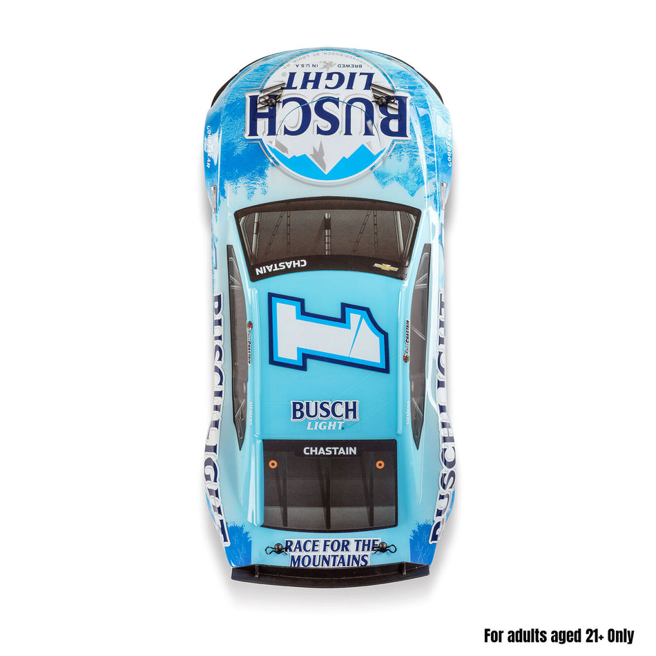 Losi 1/12 NASCAR RC Race Car Ross Chastain No. 1 2025 Busch Light Chevrolet ZL1 Blue