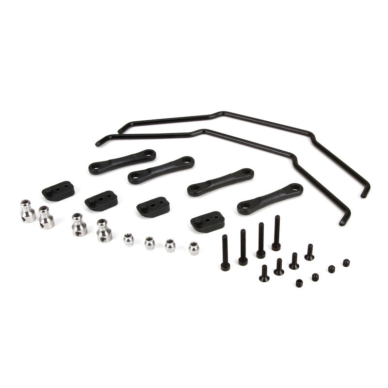 Losi Front & Rear Sway Bar Kit – 1/5 Scale 4WD DBXL Desert Buggy [LOS254013]