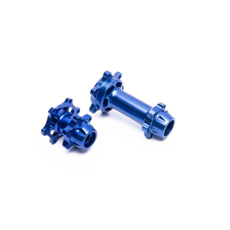 Losi Promoto Aluminum Hub Set, Machined, Blue: PM-MX