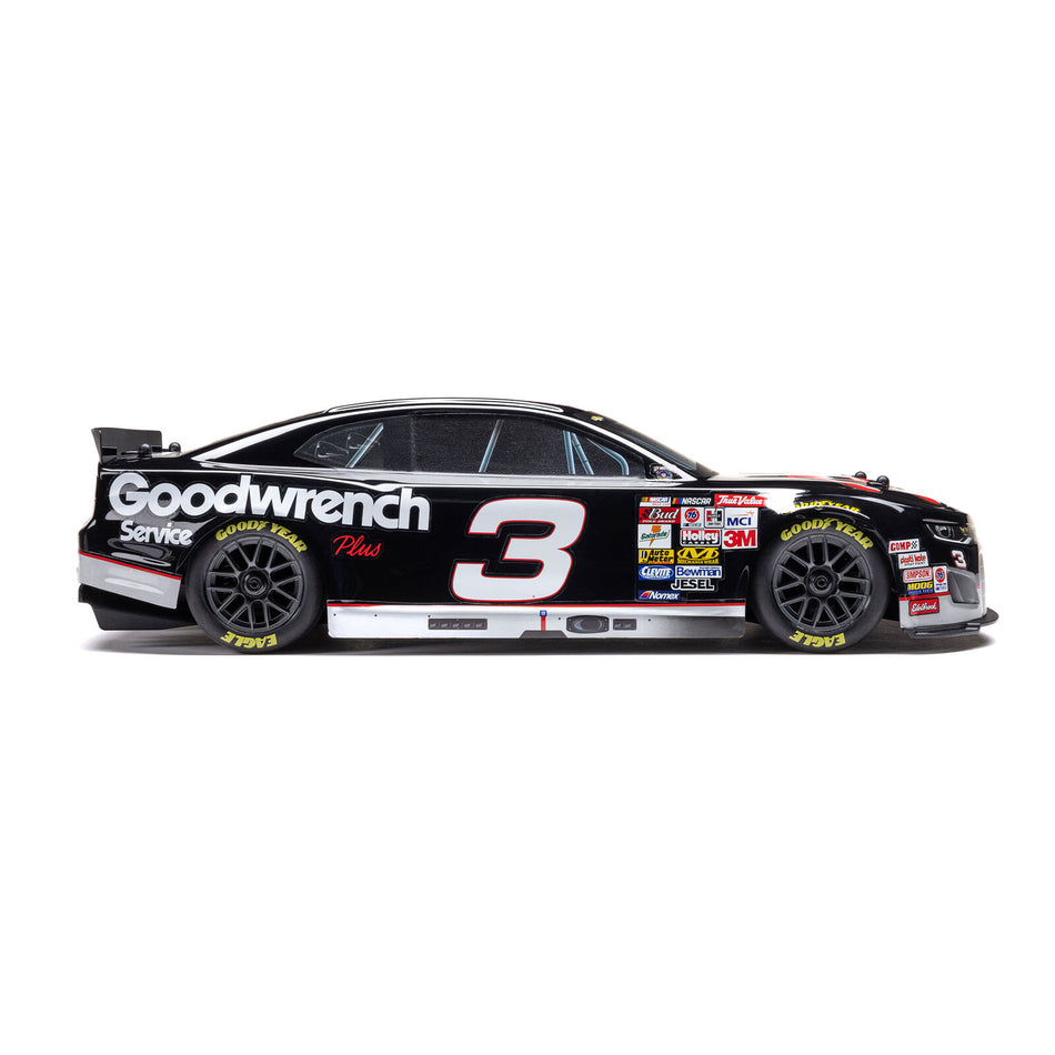 Losi 1/12 NASCAR RC Race Car RCR No. 3 GM Goodwrench Chevrolet ZL1 2S AWD RTR