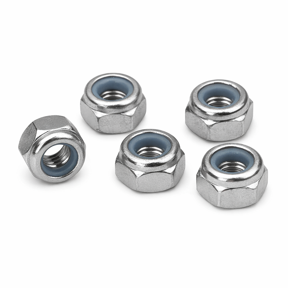 M2 Nylon Locknuts (5-Pack)
