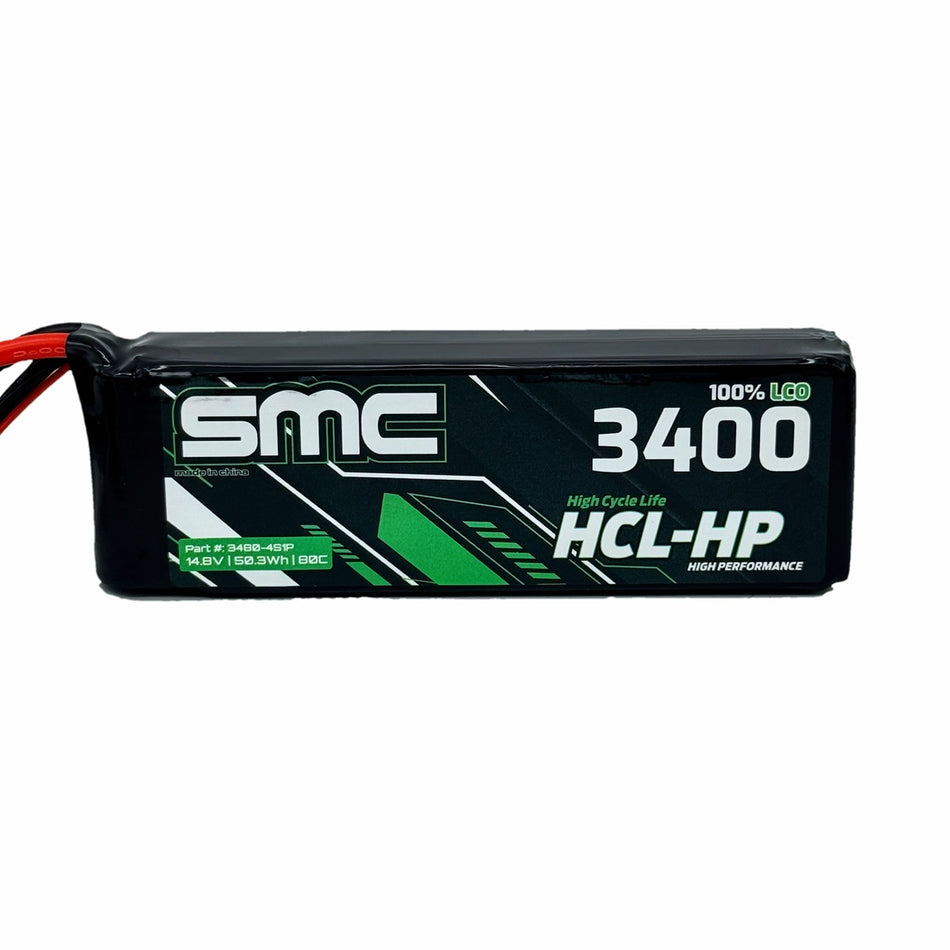 SMC HCL-HP 14.8V-3400mAh-80C Flight Pack