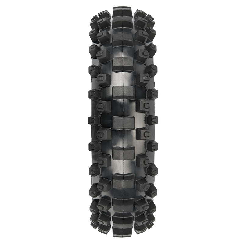 Dunlop Geomax MX33 V2 Bead CR4 Rear Tire MTD Bullyspoke Black: Promoto-MX