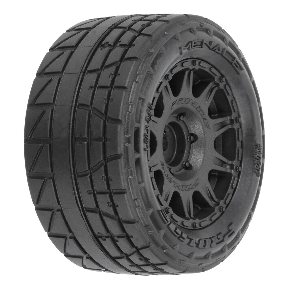 Pro-Line Menace F/R MTD 12mm Black Raid for Arrma Granite GROM