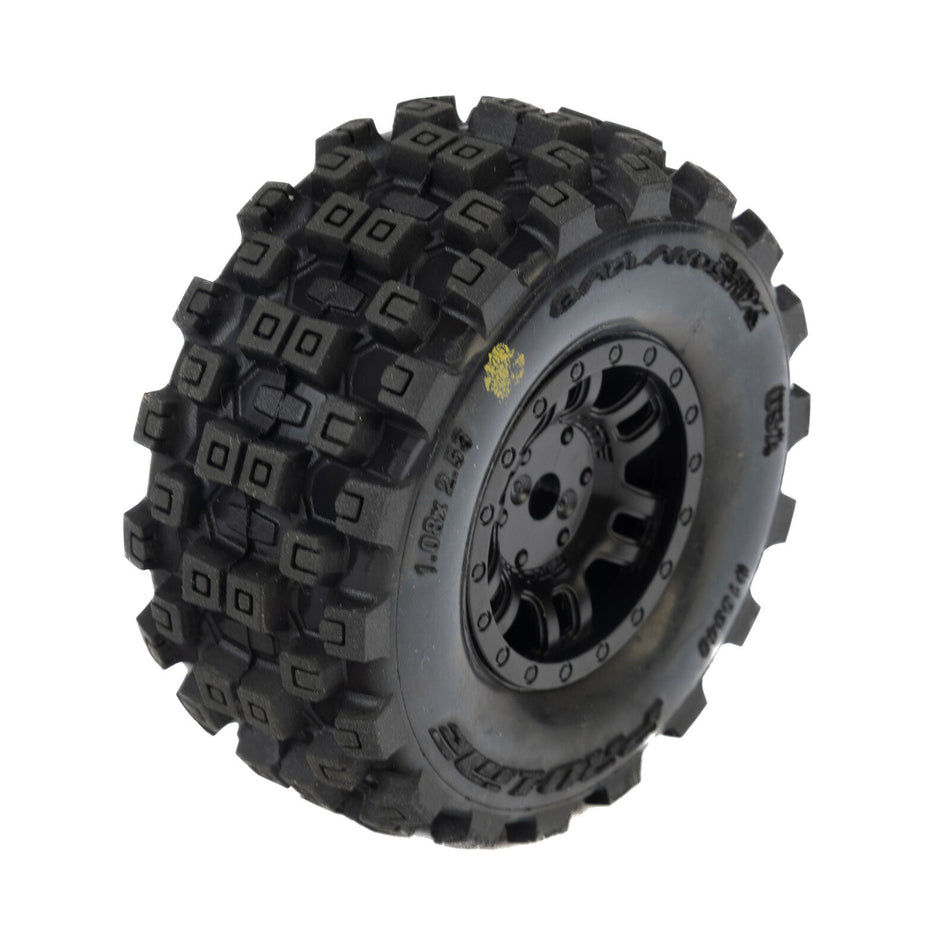 Pro-Line Badlands MX F/R MTD 12mm Black Split Six (4) for ARRMA MOJAVE GROM