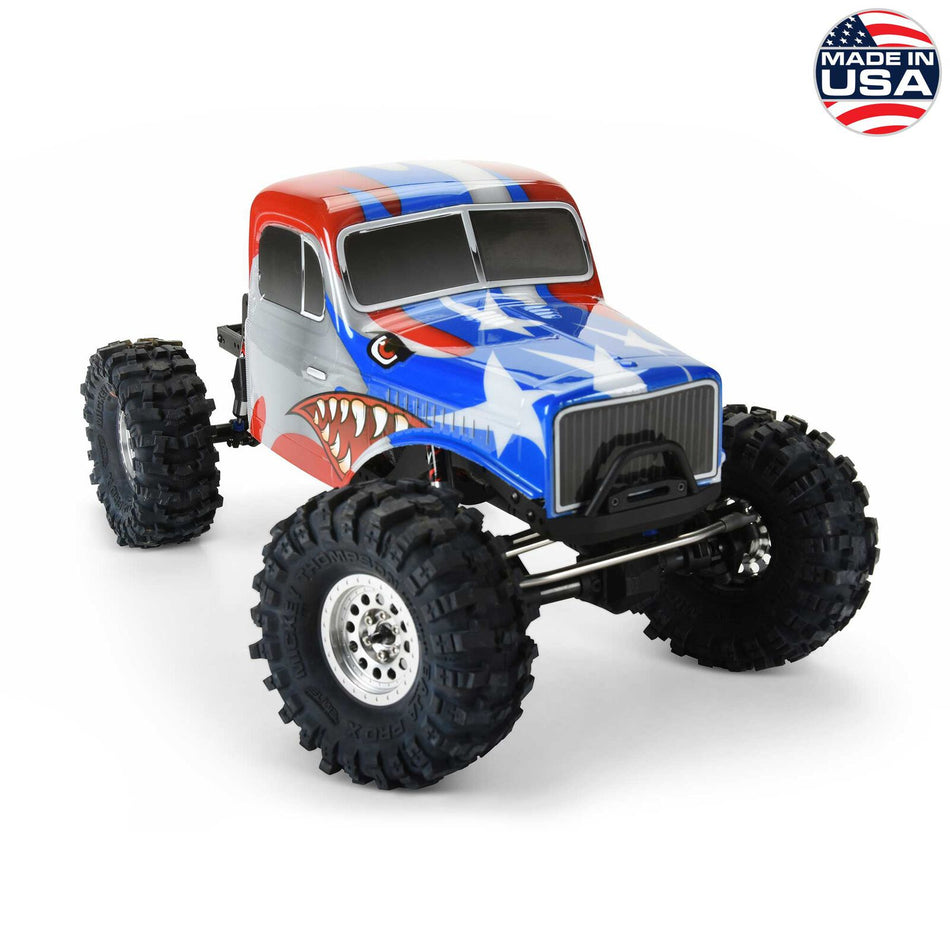 Pro-Line Comp Wagon Cab-Only Body – Stars & Stripes 12.3" WB (PRO360622)