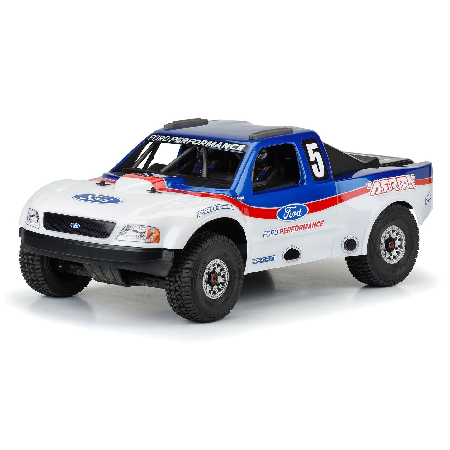 Pre-Cut 1997 Ford F-150 Trophy Truck Clear Body for ARRMA Mojave 6S