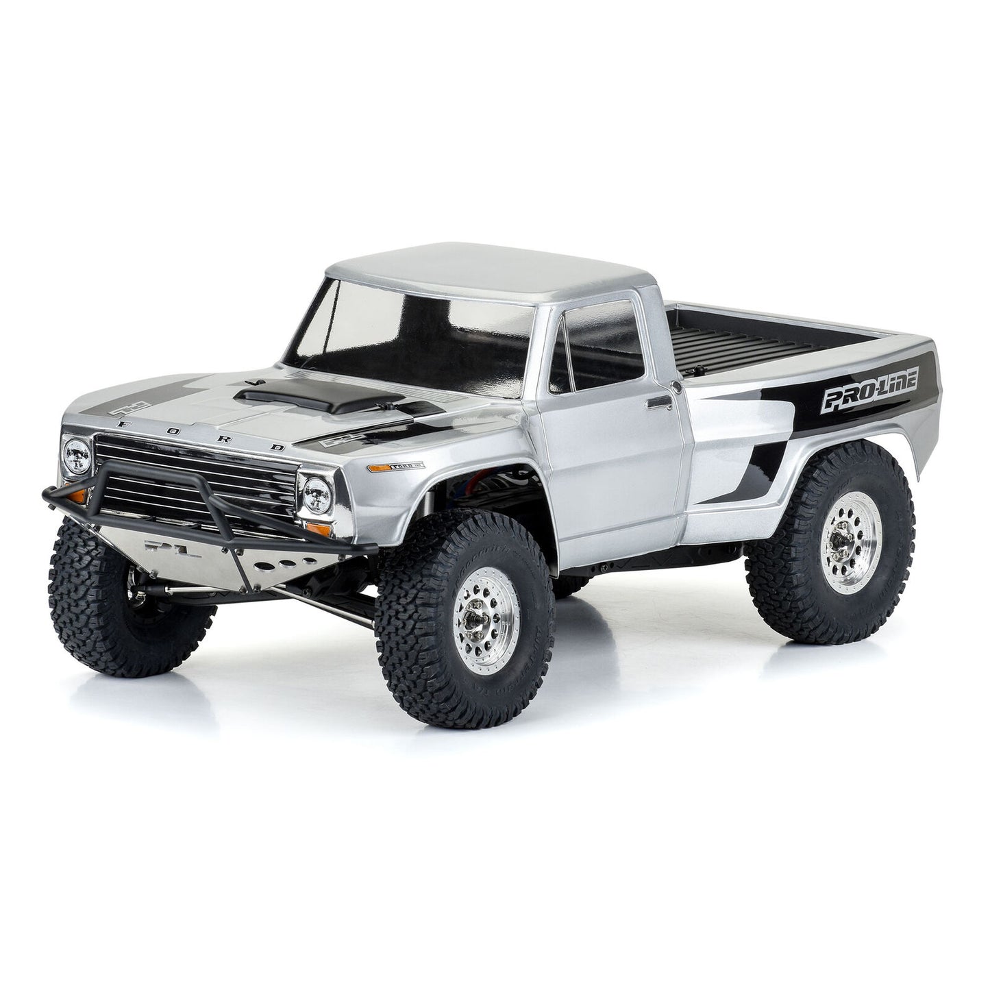 1967 Ford F-100 Pre-Runner Clear Body for 12.3IN 313mm Wheelbase Scale Crawlers & Pre-Runners