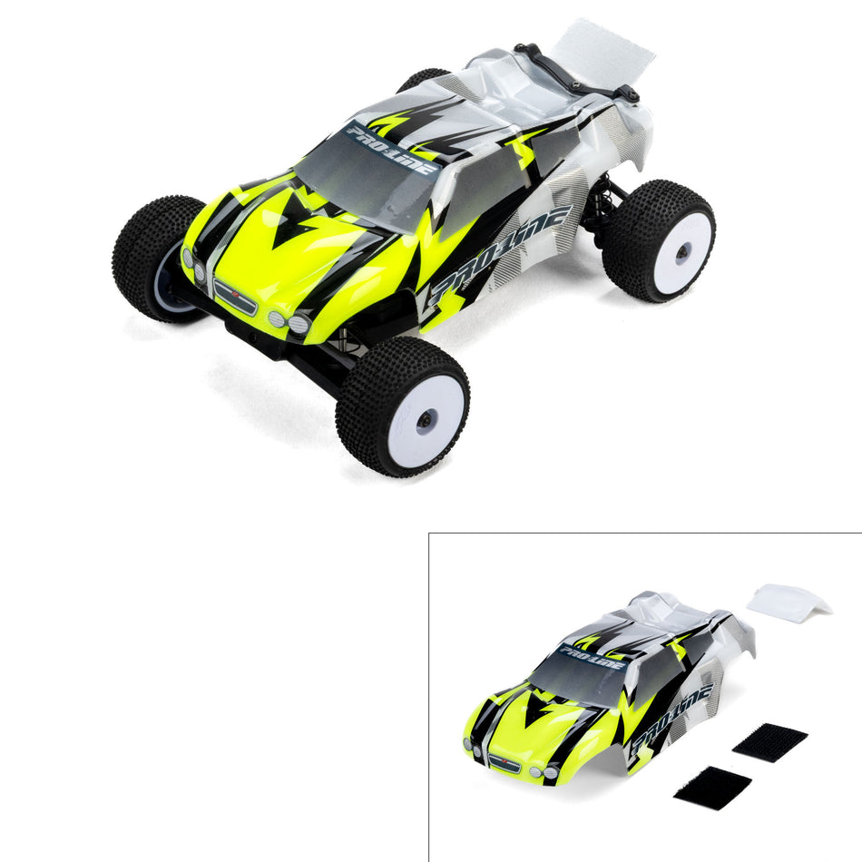 Pro-Line Racing Limited Edition Pre-Cut/Pre-Painted Crowd Pleazer Electrified Body: Losi Micro-T