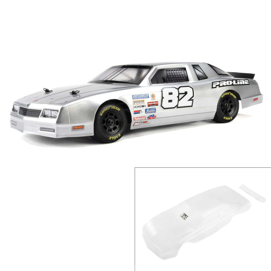 Pro-Line Racing 1/12 Pre-Cut 1986 Chevy Monte Carlo Clear Body: Losi NASCAR® Race Car