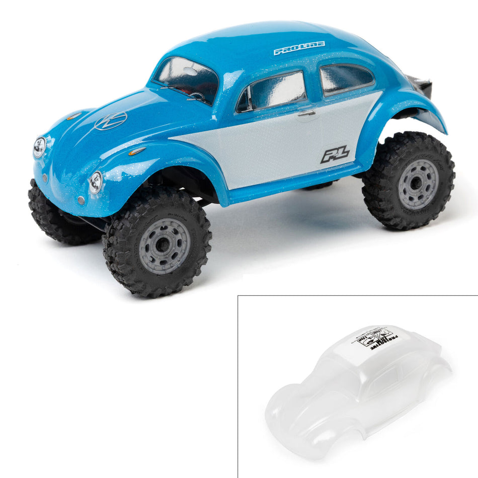 Pro-Line PRO373317 1/30 Pre-Cut Volkswagen Bug Clear Body for Axial SCX30