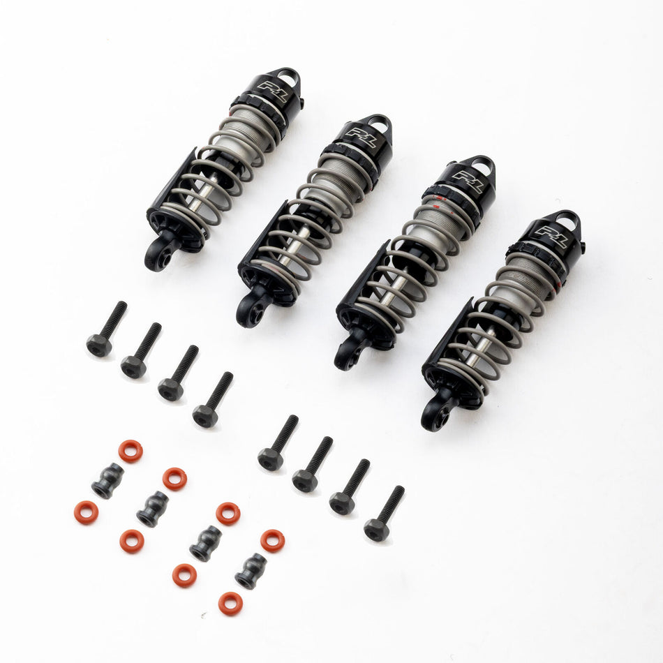 PowerStroke F/R Oil-Filled Shocks (4) for ARRMA GRANITE, MOJAVE, and TYPHON GROM