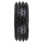 Wedge Carpet Tires MTD White Mini-B Front