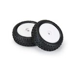 Wedge Carpet Tires MTD White Mini-B Front