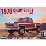 Revell 76' Chevy Sport Stepside Pickup 4x4 1/24 Model Kit