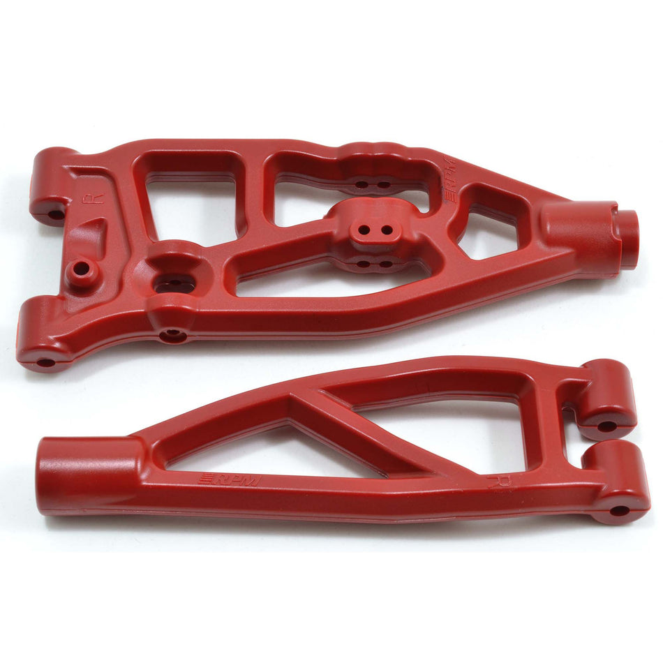 RPM RPM81579 Front Left Upper and Lower A-Arms Red ARRMA V5 EXB 6S