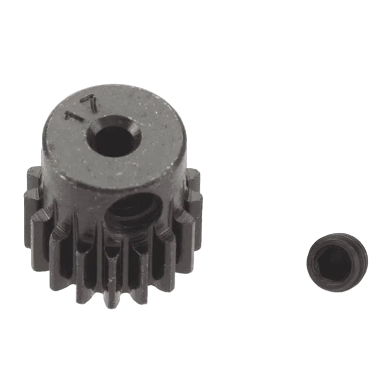 RRP RRP1817 Hard Blackened Steel Mini Pinion, 2mm Bore, .5 Mod 17T