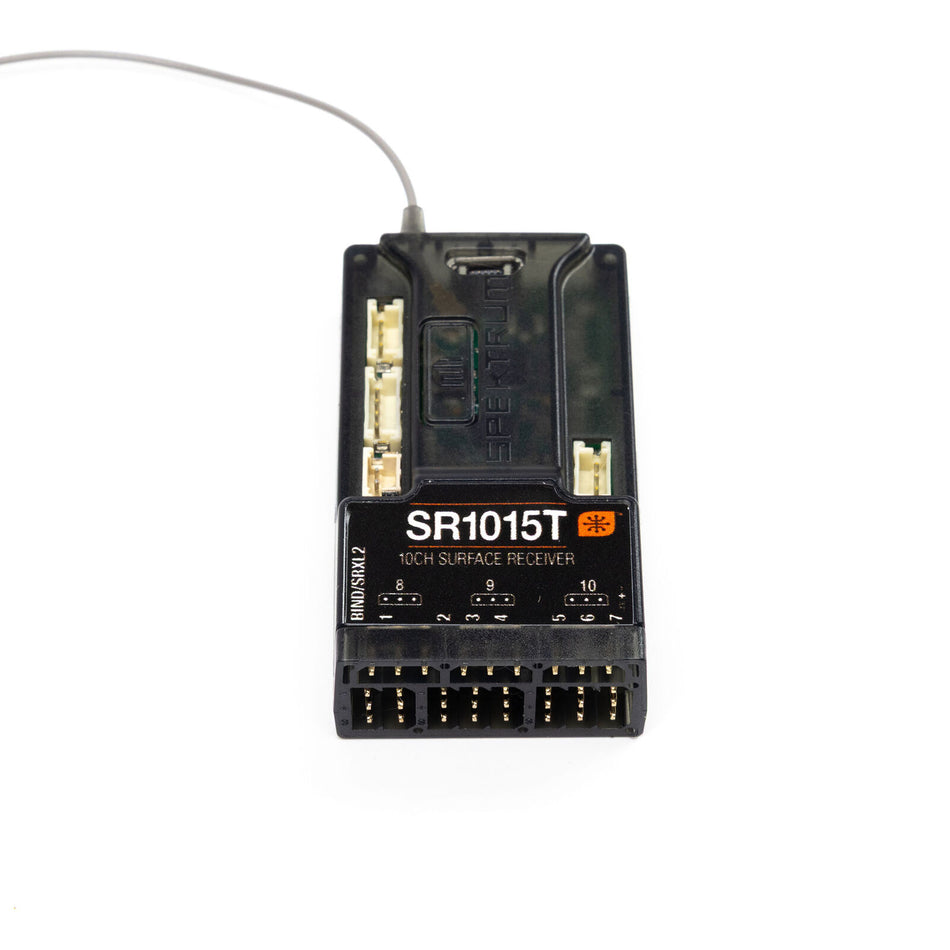 Spektrum SR1015T 10-Channel DSMR+ Receiver with Telemetry – SR1015T