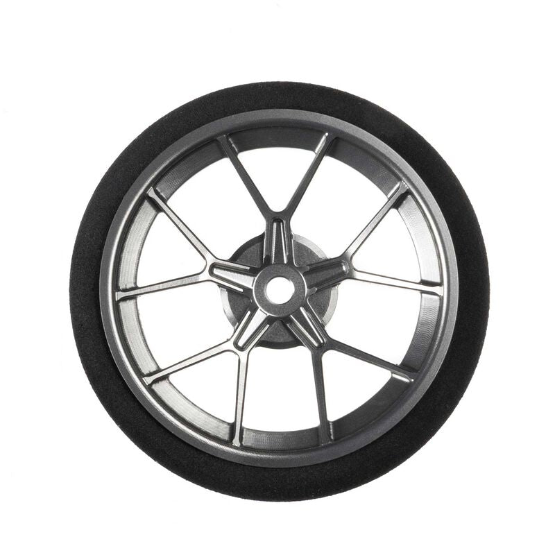 Spektrum SPM-1078 Aluminum Wide Wheel, Spoke, Gun Metal Gray