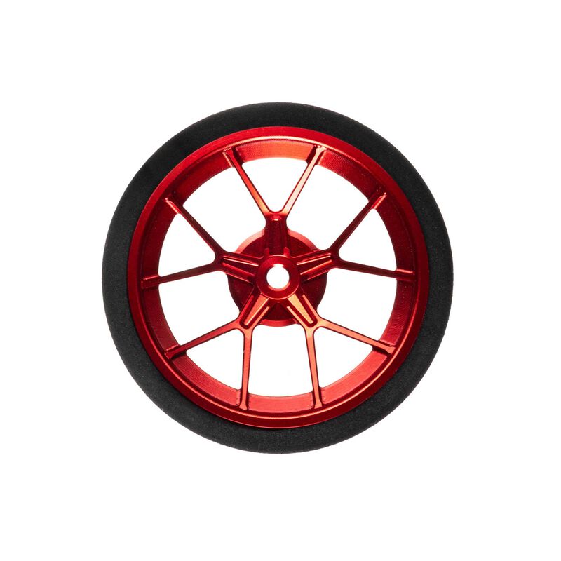 Spektrum SPM-1081 Aluminum Wide Wheel, Spoke, Red
