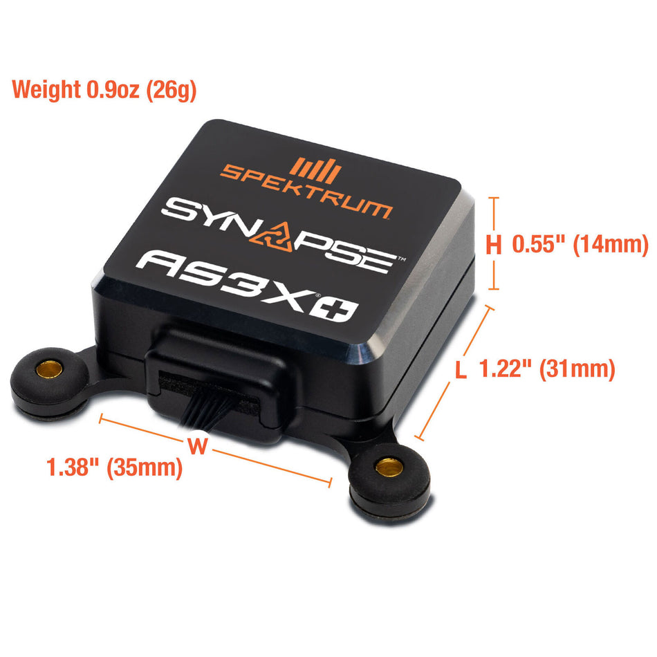 Spektrum Synapse AS3X+ & SAFE Stabilization Module
