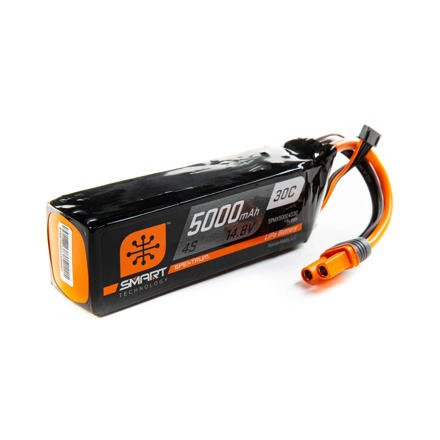 SPMX50004S30 	5000mAh 4S 14.8V Smart LiPo 30C; IC5