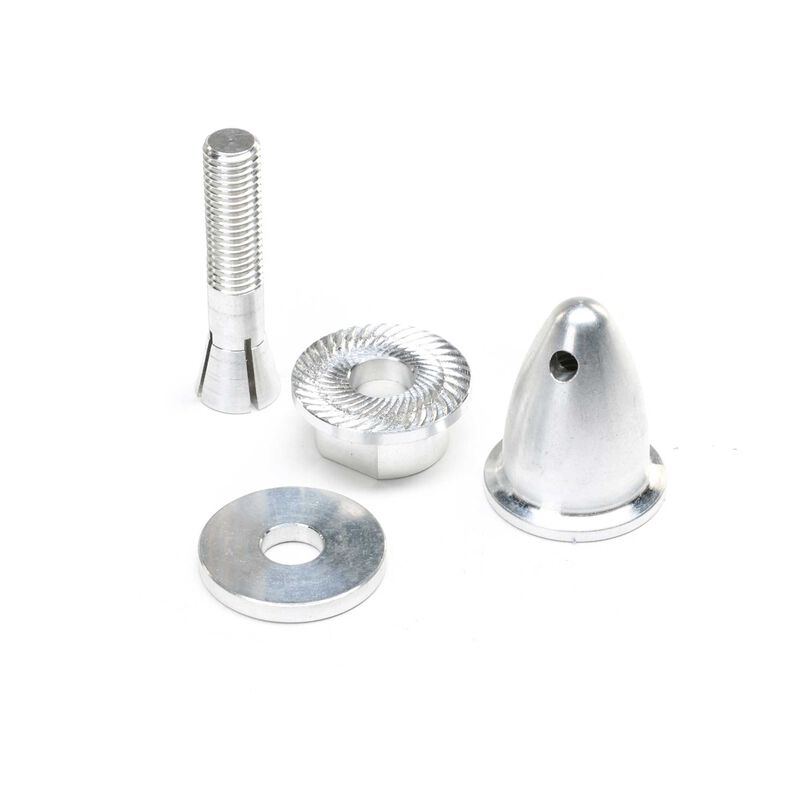 Spektrum Collet Cone Adapter 4mm-1/4x28 Prop Shaft