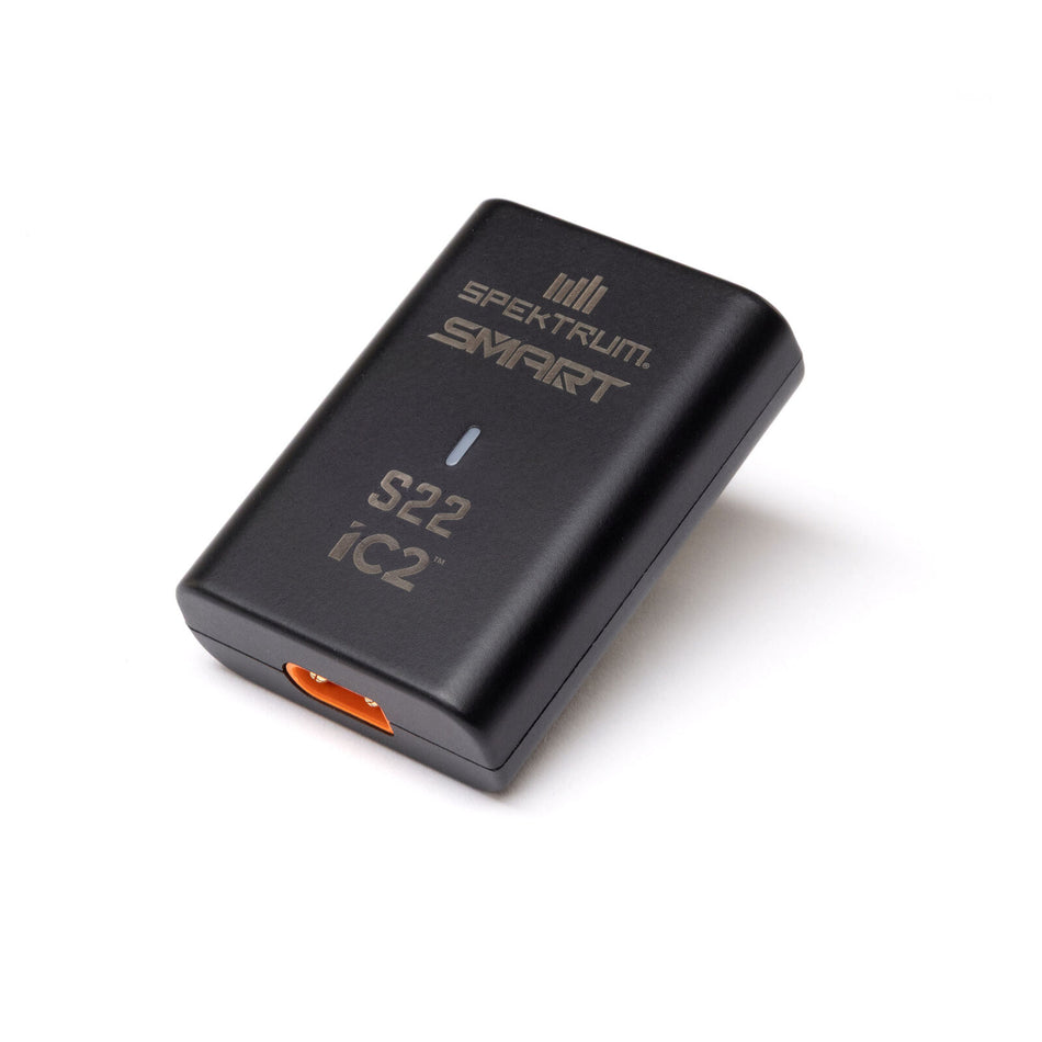 Spektrum S22 G2 USB-C 2S & 3S LiPo 20W Smart Charger IC2 Connector