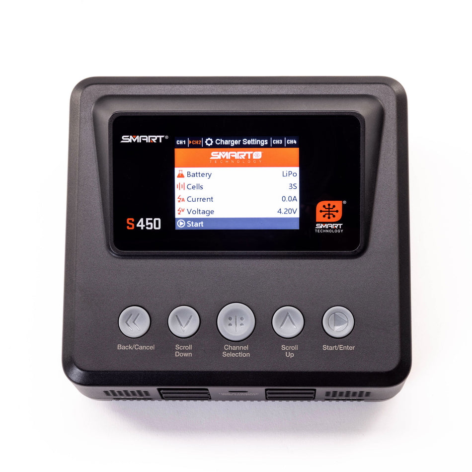 Spektrum S450 G2 AC/DC Smart Charger 4x50W