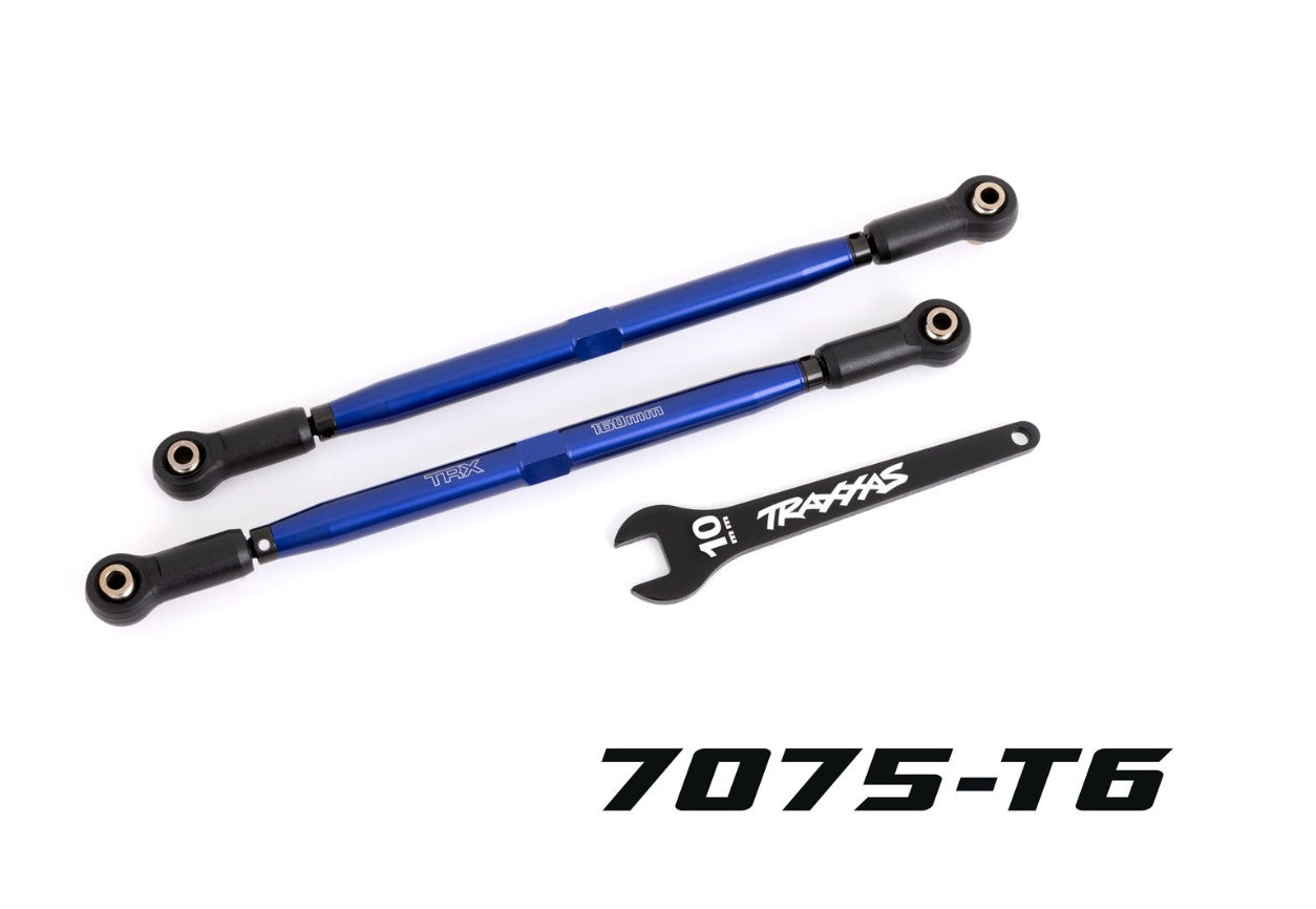 7897X Toe Links Front Blue Aluminum