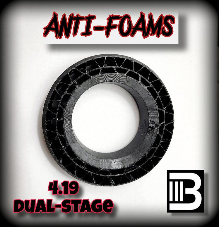 4.19 Dual-stage anti-foams. 1.9" rim size.(sold in pairs) 4.19 Dual-stage anti-foams. 1.9" rim size.(sold in pairs)