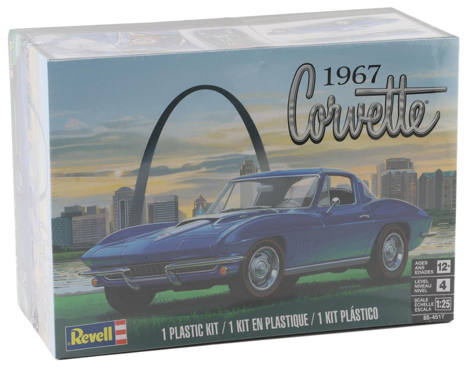 1967 Corvette Sting Ray Sport Coupe 2-IN-1 Plastic Model Kit
