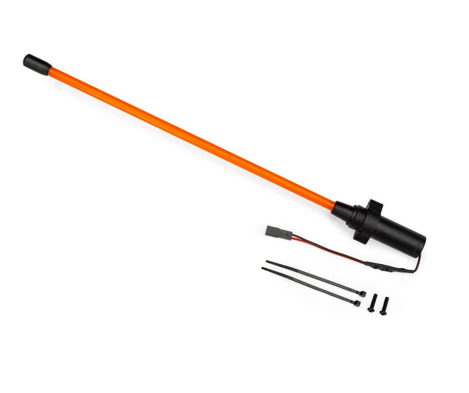 10992 Traxxas Orange LED Whip Light w/ Flex-Tech Mount
