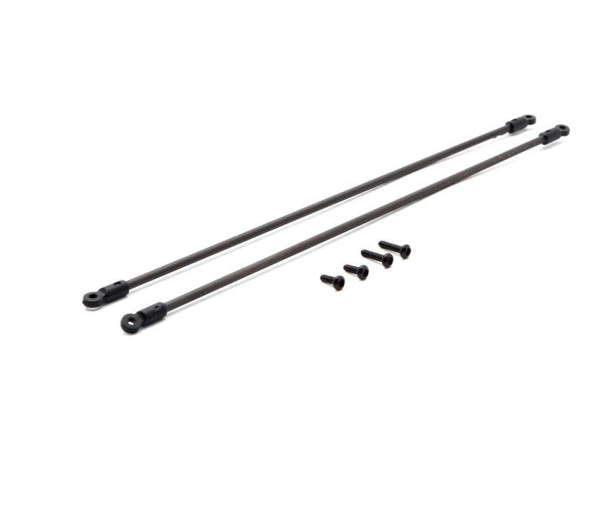 Blade 180 CFX Boom Support Set – Carbon Tube & Hardware Kit [BLH3426]