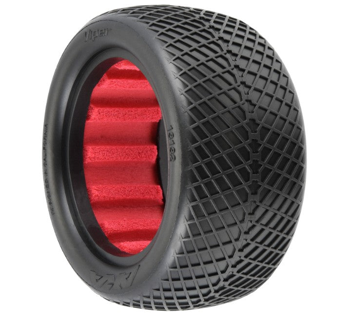AKA 1/10 Viper Clay Rear 2.2 Off-Road Buggy Tires (2)