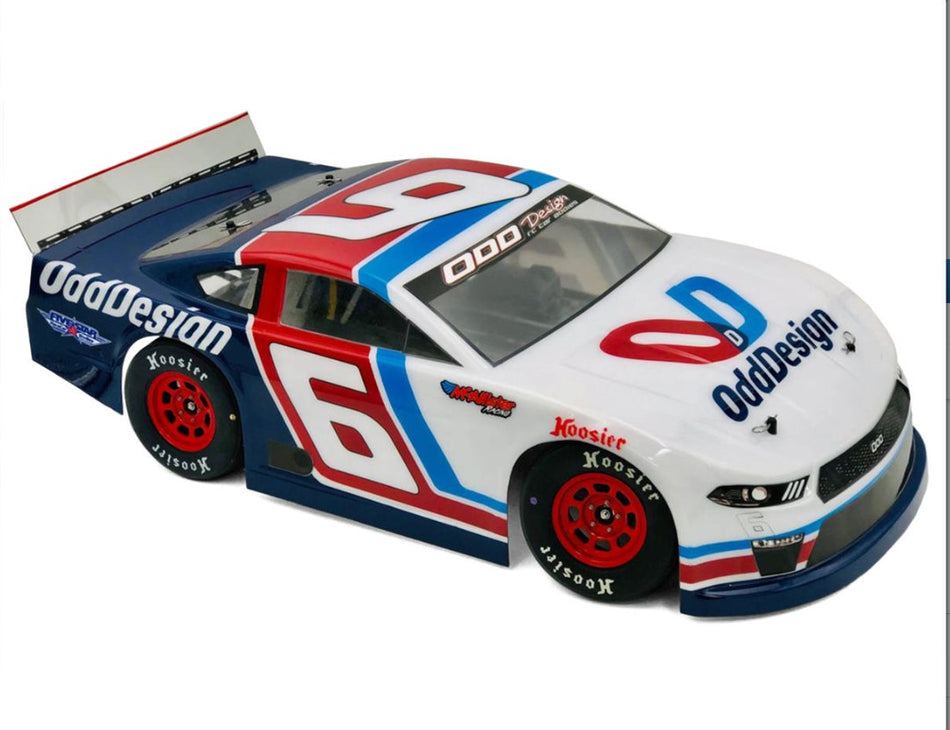 McAllister Racing NextGen 1/10 Short Course Oval Body (Clear) (.060)