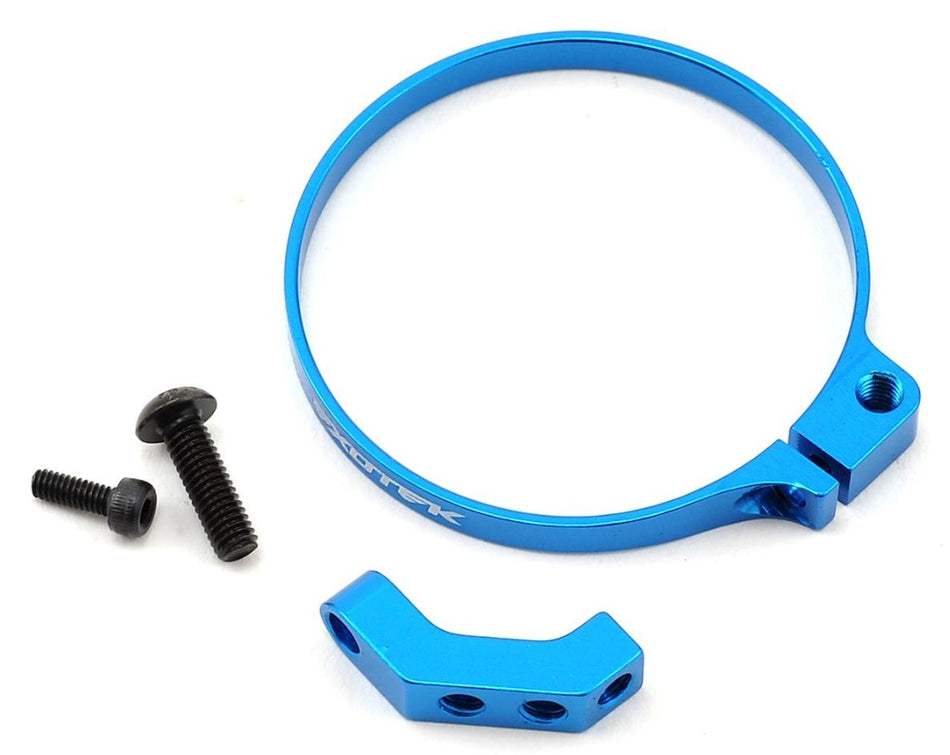 Exotek Angled Clamp On Fan Mount (Blue)