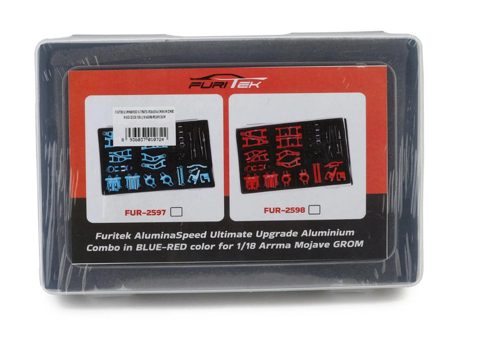 Furitek FRU-2597 Arrma Mojave Grom Ultimate Aluminum Upgrade Combo Blue