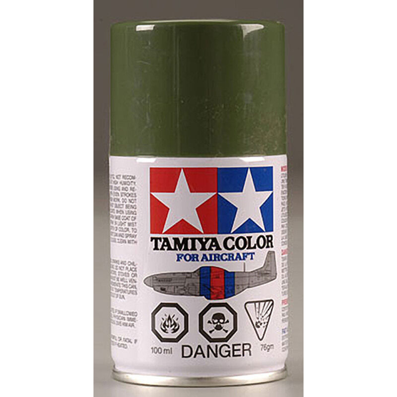 Tamiya Aircraft Spray AS-9 Dark Green 100ml Acrylic
