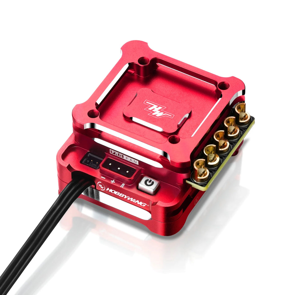 Hobbywing 30112615 Xerun XD10 Pro ESC Drift Racing Passion Edition Red