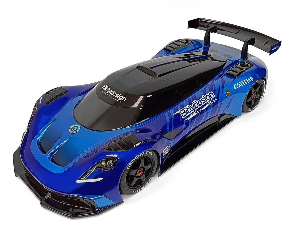 Bittydesign ARES-1 1/7 Supercar Body (Clear) (1.5mm)