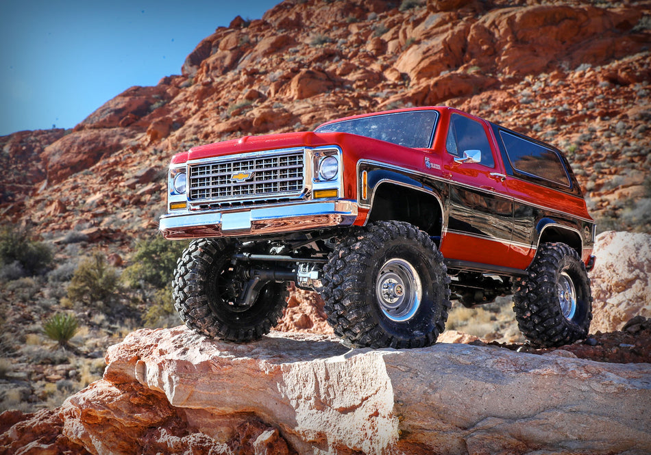 Traxxas 82276-4 1979 Chevy Blazer Body TRX-4 Red