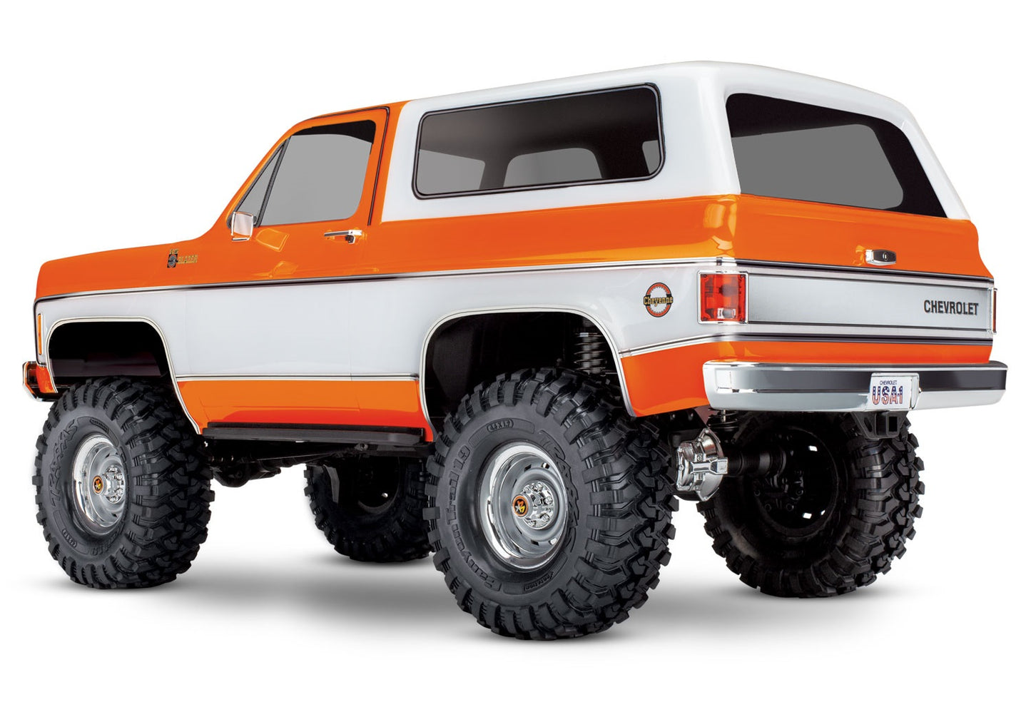 82276-4 1979 K-5 Blazer 1/10 Scale Trail Crawler Clipless Orangeless body  Orange