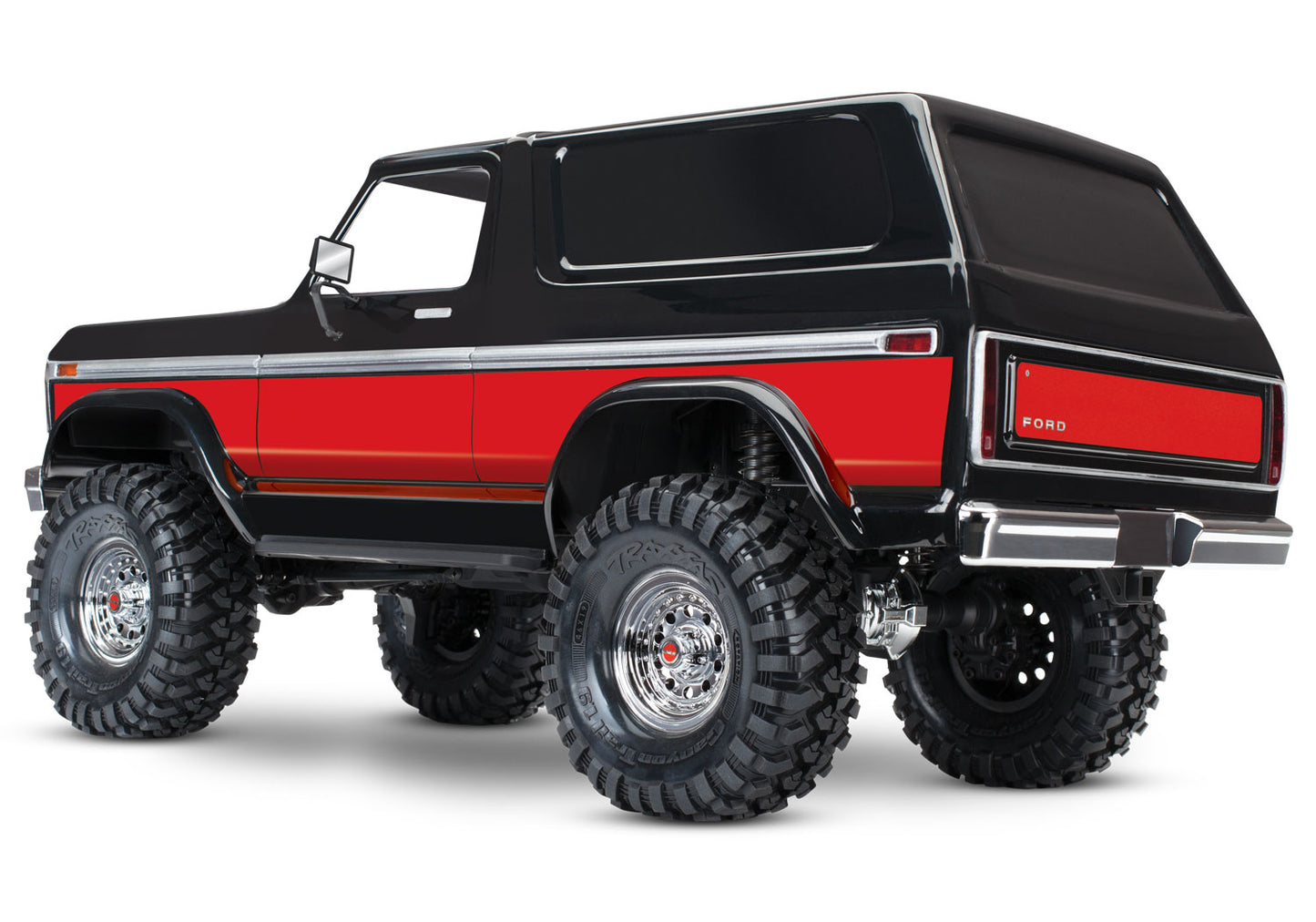 TRX-4 1/10 Scale Bronco Ranger XLT Trail Crawler Clipless Body Red